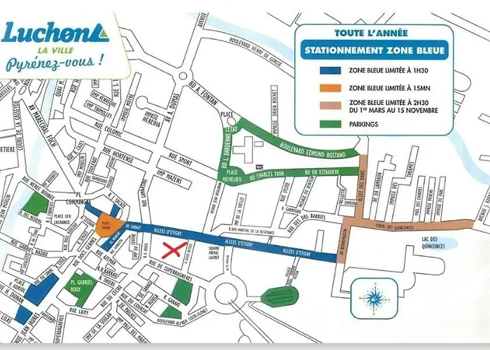 Апартаменты De Luchon